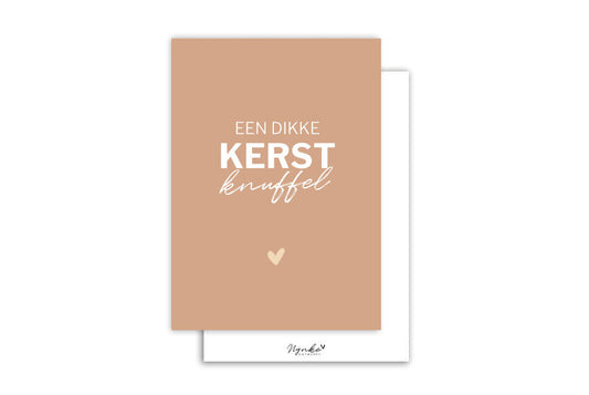 Kaart | Kerst Knuffel